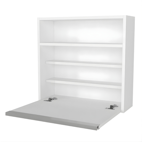 Amoire Violin Laptop Desk White