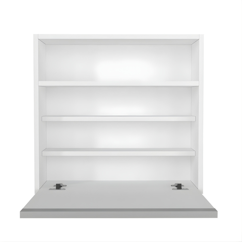 Amoire Violin Laptop Desk White