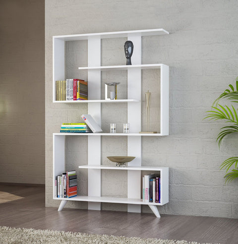 Armoire Rain 6-Tier Bookcase