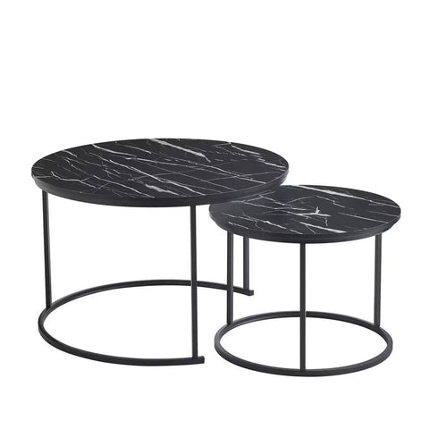 Armoire Coffee Table Set | White or Black