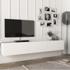 Armoire Damla Floating TV Stand - White