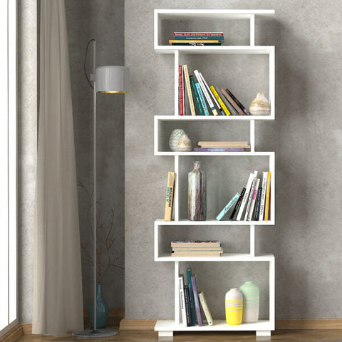 Armoire Blok Bookcase White