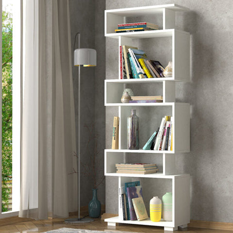 Armoire Blok Bookcase White
